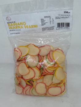 Krupuk Bawang Warna Warni 250g